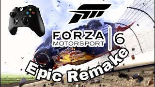 Forza Motorsport 6 Cars 3 Lightning McQueen Crash Scene Recreation