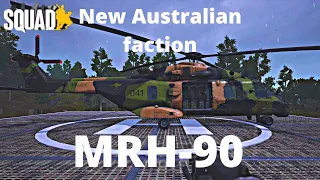 Squads new Australian faction | New MRH 90 Helicopter Testrun