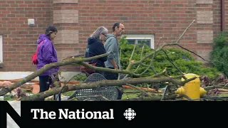 Ontario community in shock after devastating storm ravages town