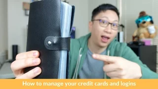 How to Manage Your Credit Cards and Logins