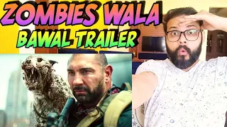 Army Of The Dead | Zack Snider | Hindi Trailer | Reaction Video | Crack Life