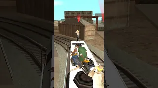 IQ Stop The Damn Train OUTPLAY - GTA San Andreas #gtasanandreas #shorts