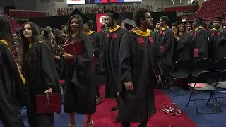 Master's Commencement Ceremony Honoring: CSLA, HCAD, YWCC