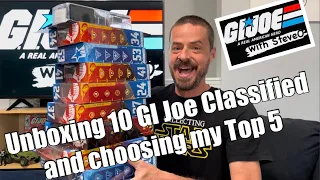 Huge Haul of GI Joe Classified! Who will be my Top 5?