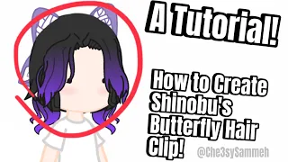 How to Create Shinobu’s Butterfly Hair Clip!