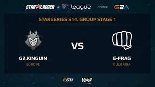 G2 Kinguin vs  E frag, SLTV StarSeries Season XIV, map 2 inferno