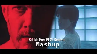 [MASHUP] Set Me Free Pt.2 X BELIEVER  | JIMIN (BTS) X Imagine Dragons remix