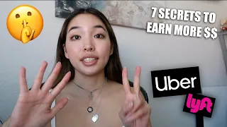 7 SECRETS For Uber & Lyft Drivers To INCREASE Earnings!!