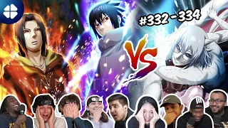 🔥ITACHI/Sasuke Vs Kabuto [Sennin Mode] Reaction Mashup | Shippuden 332-334 🇯🇵 [ナルト 疾風伝] [海外の反応]