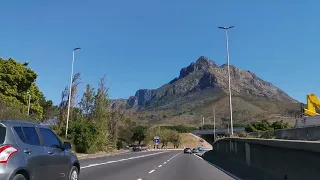 South Africa Cape Town🇿🇦 A scenic drive from the airport.