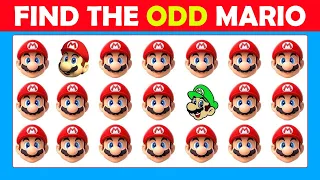 Find the ODD One Out - Super Mario Edition 🍄| Spot the Differences Super Mario Bros. Movie