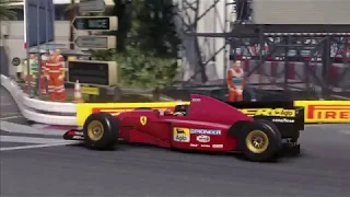 F1 2018 Game - 1995 Ferrari 412 T2 on Monte Carlo