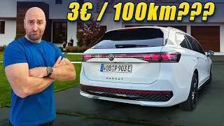 VW Passat Variant eHybrid: Personne d'autre ne peut atteindre une autonomie de 120 km!