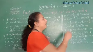 STD -7 GM GUJARATI  PUNRAVARTAN PART- 1