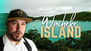 WAIHEKE ISLAND! Hiking for beer.