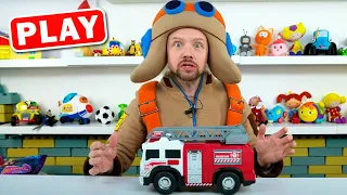 KyKyPlay - История про пожарную машину - Познавательные истории Поиграйка