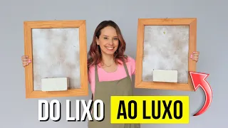 TRANSFORMEI essas MOLDURAS VELHAS em um MÓVEL INCRÍVEL!! VEM CONFERIR! DO LIXO AO LUXO