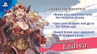 Granblue Fantasy: Versus - Ladiva Character Trailer | PS4