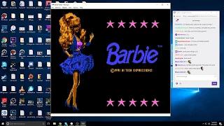 Dunkey Streams Barbie and other games w/ Leah