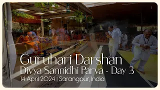 Guruhari Darshan, 14 Apr 2024, Sarangpur, India