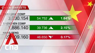 Mainland Chinese stocks rally on back of central bank stimulus