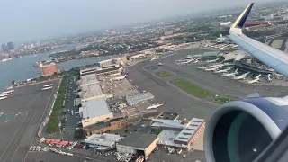 Delta A321neo (3NE) Full Power Takeoff from Boston Logan Airport