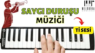 SAYGI DURUŞU Çalan Müzik - Ti Sesi || Melodika Notaları