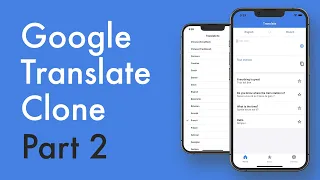 Google Translate Clone - React Native Tutorial | Part 2