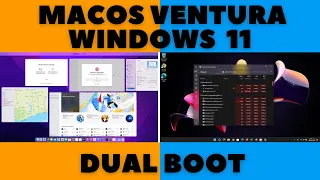 macOS Ventura x Windows 11 Dual Boot Hackintosh