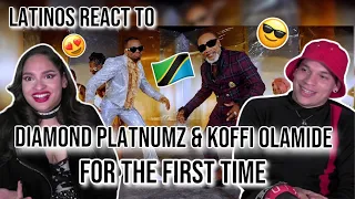 Latinos react to AFRO BEATS 🇹🇿 | Diamond Platnumz Ft Koffi Olomide - Waah! (Official Video)
