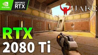 Quake II RTX on RTX 2080 Ti