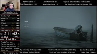 The Last of Us Part II Speedrun (2:11:52 IGT) for Ellie% on Grounded mode (Glitchless)