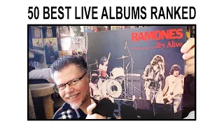 50 BEST LIVE ALBUMS RANKED (REACTION)