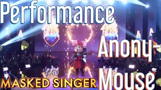 Anonymouse Sings "What About Love" By Heart / The Masked Singer Season 10 Ep. 1