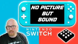 Nintendo switch lite sound but no picture. Diagnostic and repair