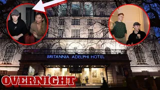 Overnight In Britain's Most Haunted Hotel | A Night We Will NEVER Forget | The Adelphi Hotel