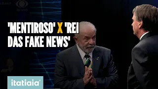 'MENTIROSO' X 'REI DAS FAKE NEWS': VEJA A TROCA DE FARPAS ENTRE LULA E BOLSONARO!