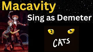 Macavity Karaoke (Bombalurina only) - Sing with me as Demeter