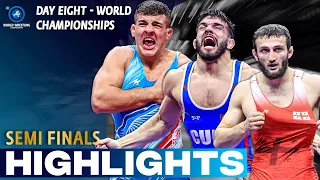 Day 8 | Semi Final Highlights | Greco-Roman Wrestling | Senior World Championships 2023