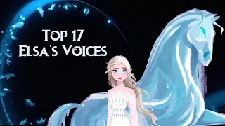 My Personal Ranking: Elsa's Singing Voices | Frozen II (Top 17)