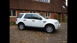 2011 (TD4) Land Rover Freelander 2.2 XS (4WD) Clutch Replacement.