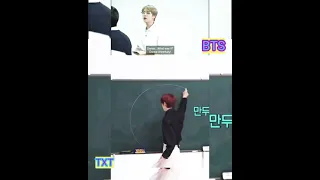 BTS VS TXT CLASSROOM 🥰💜SOOBIN AND HIS BELOVED HYUNG WWH KIMSEOKJIN AS A TEACHER 🧑‍🏫