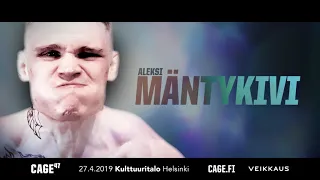 CAGE 47: Lopetusten metsästäjä Aleksi Mäntykivi! #MMA