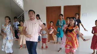 Tulung Tulung//Children's Dance Classes //ছোটদের নাচের ক্লাস // Kokborok Song //UJS.