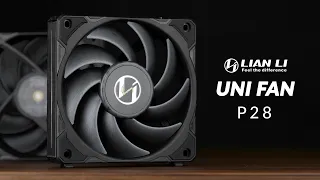 Lian Li UNI Fan P28 - 0% RGB but 100% PERFORMANCE