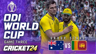 AUSTRALIA v SRI LANKA - ODI WORLD CUP - Cricket 24 Gameplay