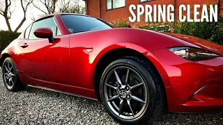 SPRING CLEAN | Detailing My Mazda MX-5 RF
