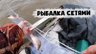 РЫБАЛКА СЕТЯМИ на реке Амур. УДАЧНЫЙ УЛОВ! САЗАН, ВЕРХОГЛЯД, КОНЬ! Рыбалка на сети.