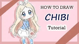 How to Draw Kawaii Chibi Pose! Step by Step Tutorial!