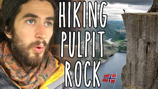 Hiking The Pulpit Rock in Norway – by campervan and foot